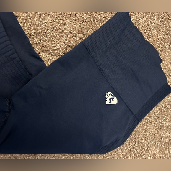 💙 Women’s Best Power Seamless Leggings S Navy Blue 💙 - Picture 6 of 7